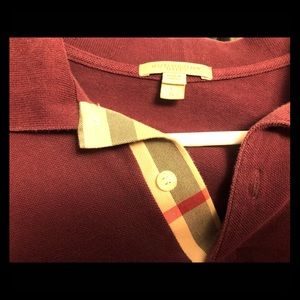 Men’s size Large Burberry Polo